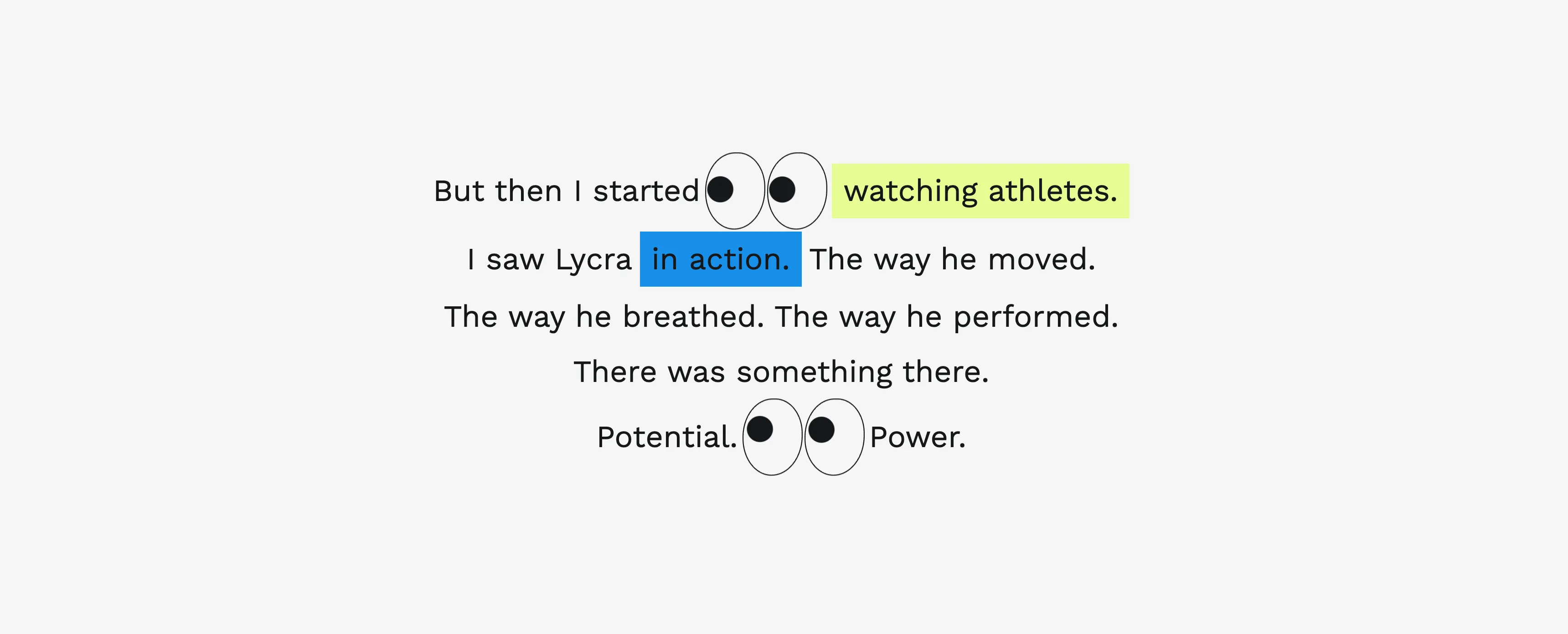 Cursor-Tracking Eyes