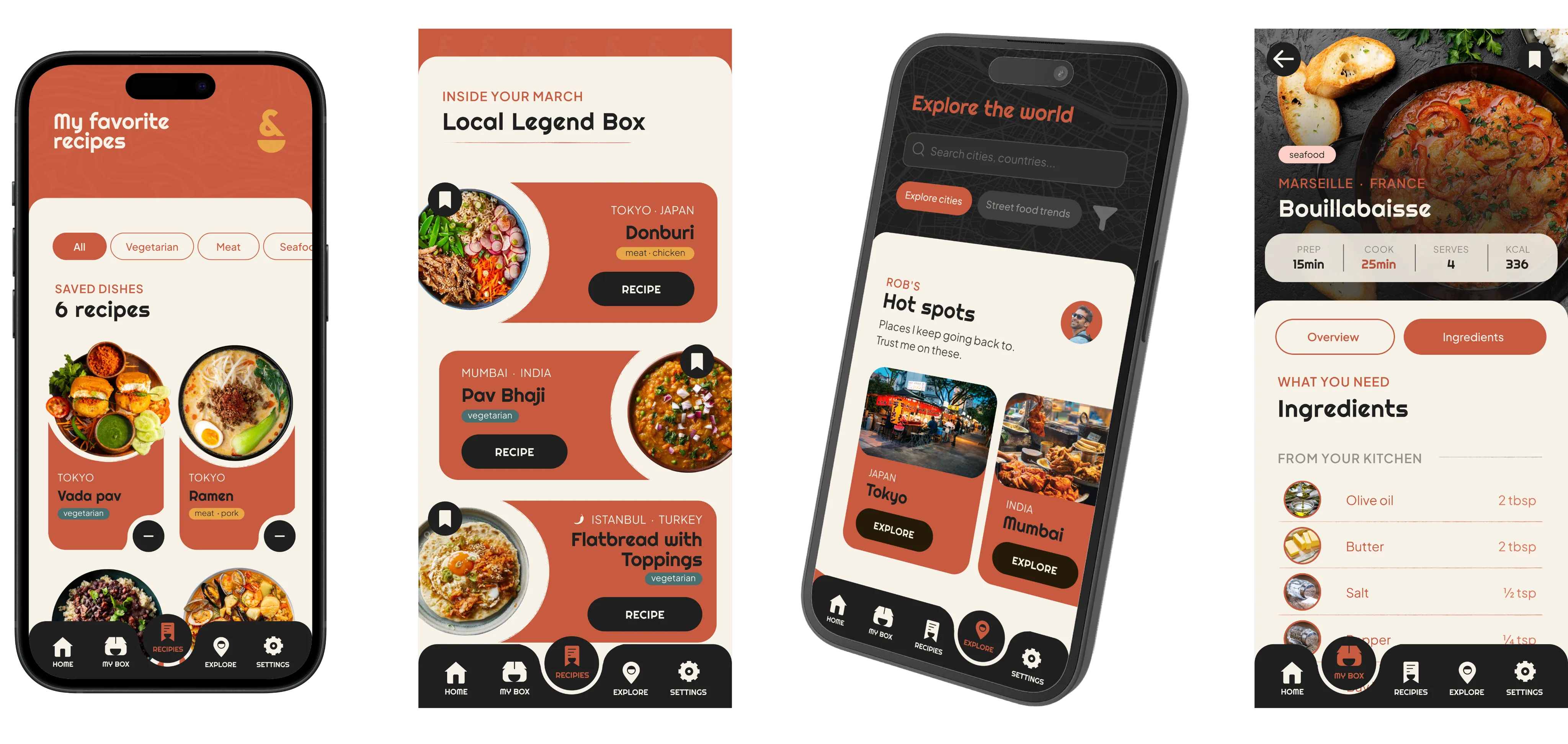 full-page Phone App Mockups