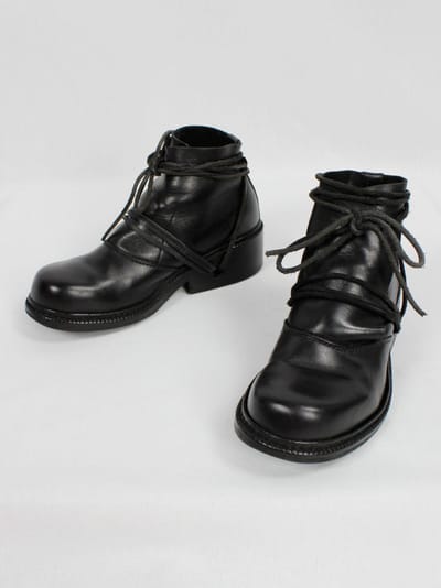 1994 Black Boots with Flap